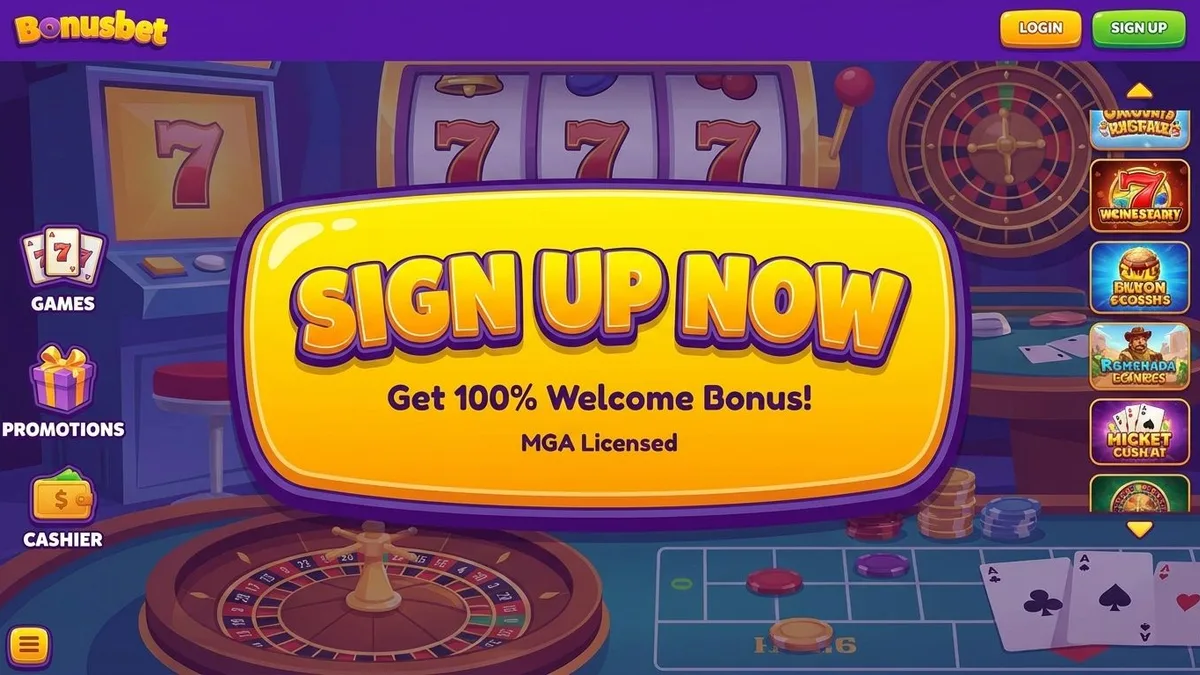 Registrera dig med bonus